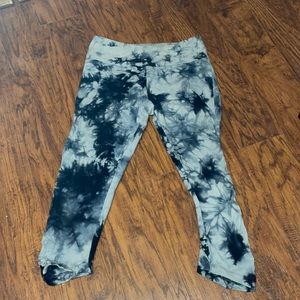 Tye dye patterned leggings Balance Collection